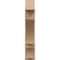 Ekena Millwork 8-in W x 30-in D x 42-in H Balboa Block Rough Cedar Woodgrain TimberThane Outlooker, Primed Tan OUTUR080X30X42BOA44RCPR - alternate 3